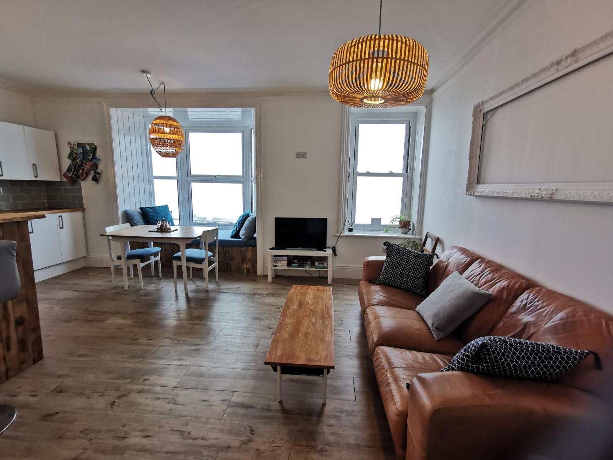 Lovely Seafront 2 Bed Flat In אבריסטוויט מראה חיצוני תמונה